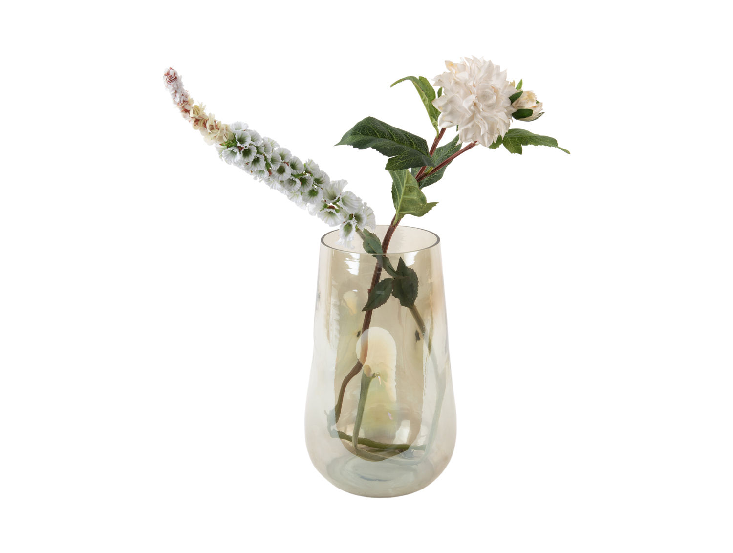 Vaas Slommin Glas Groen Ø17 cm - Afbeelding 2