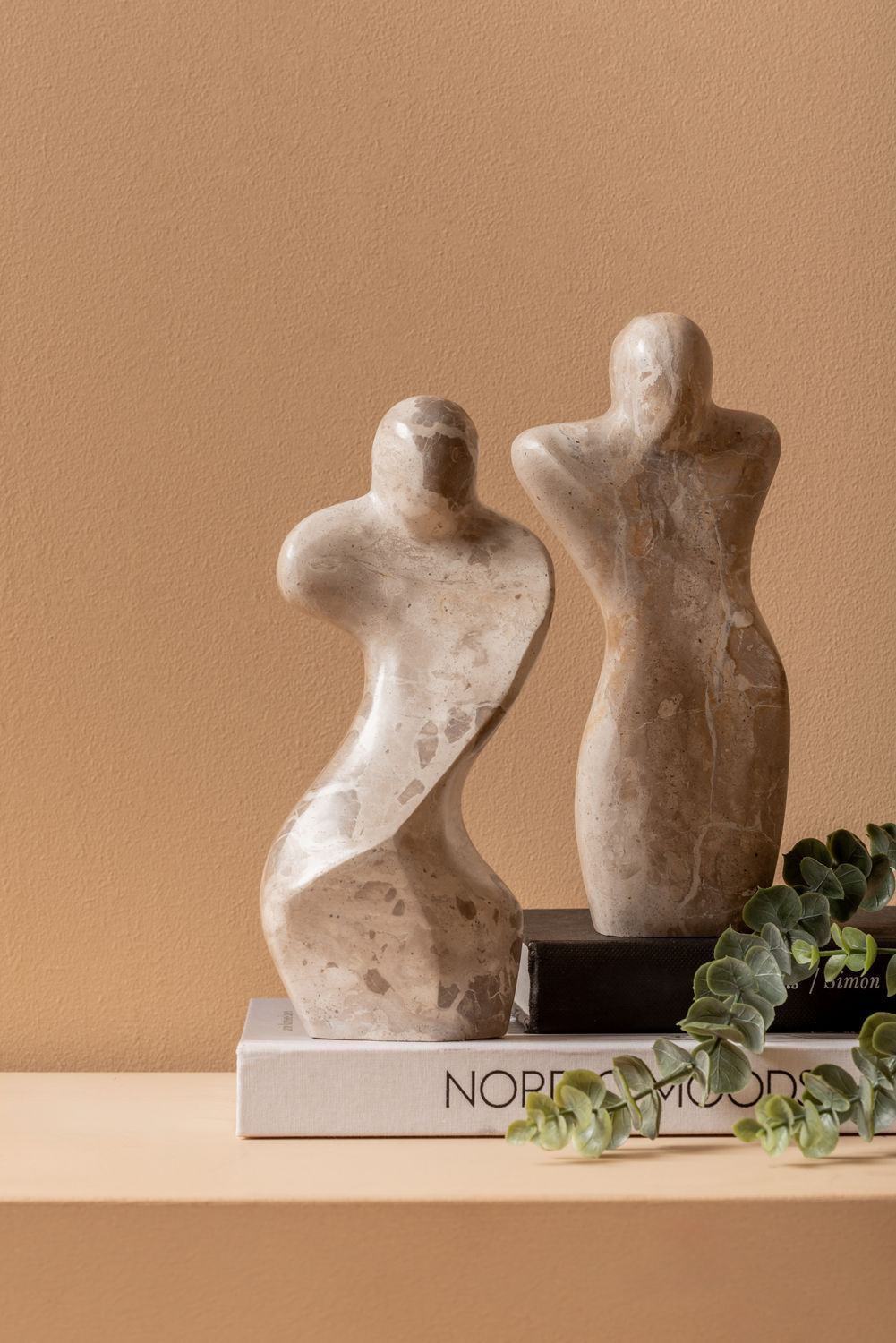 Beeld Demmir Marmer Bruin H23 cm - Afbeelding 4