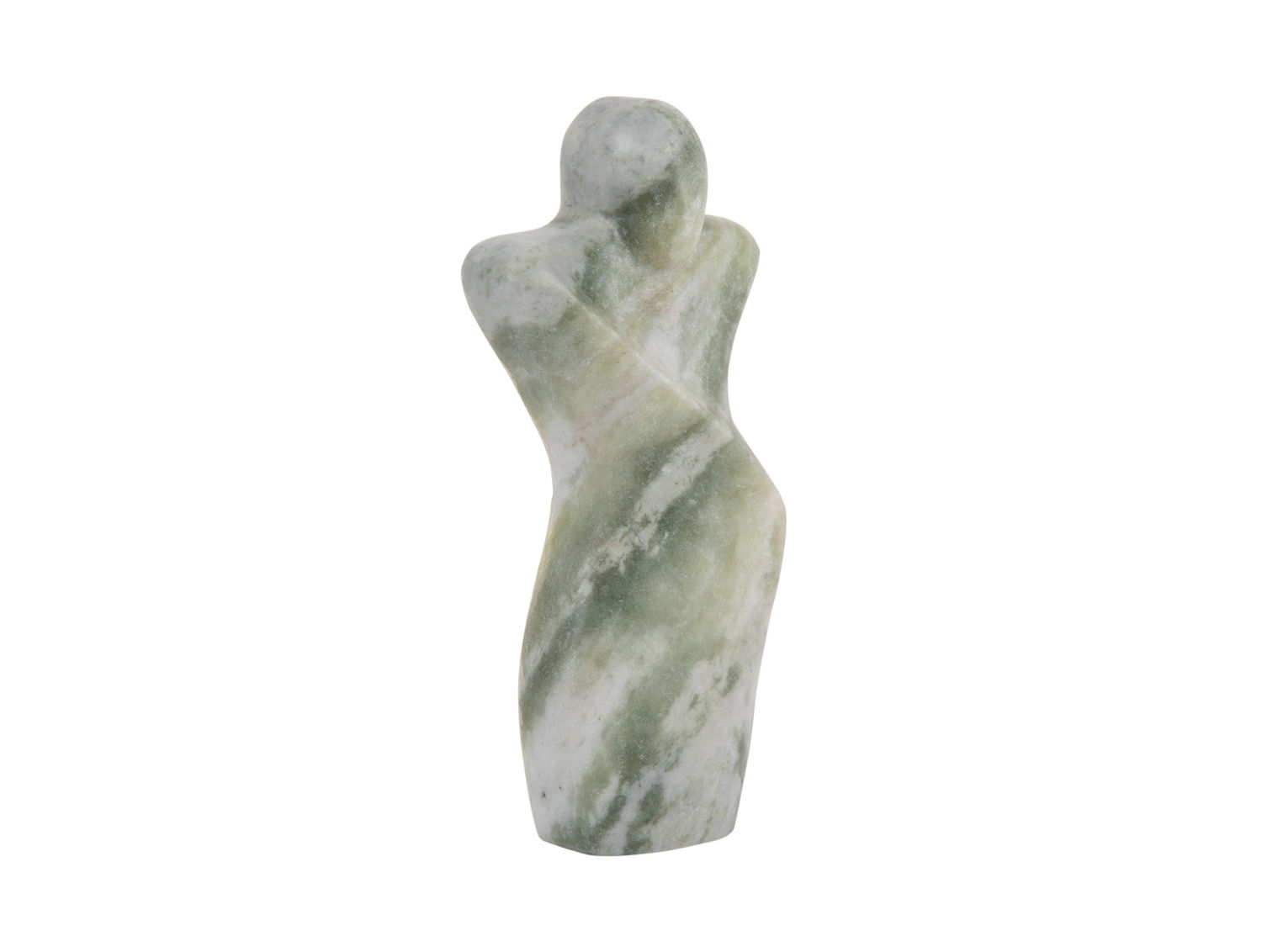 Beeld Pernane Marmer Groen H23 cm - Afbeelding 2