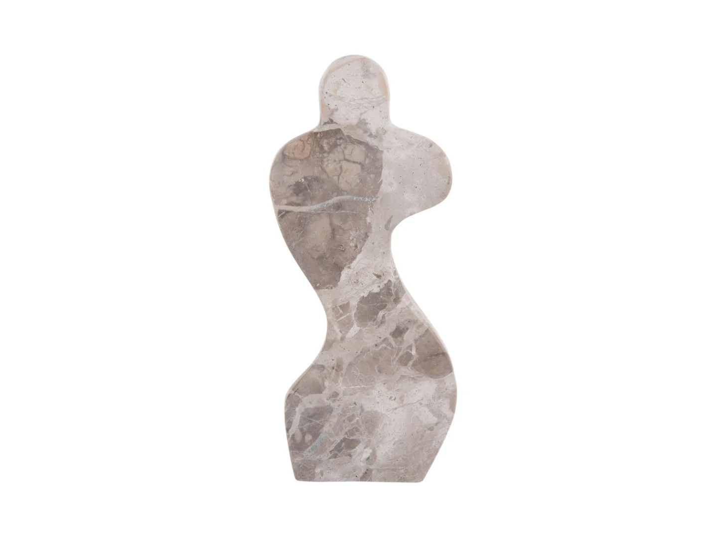 Beeld Randen Marmer Bruin H23 cm - Afbeelding 5
