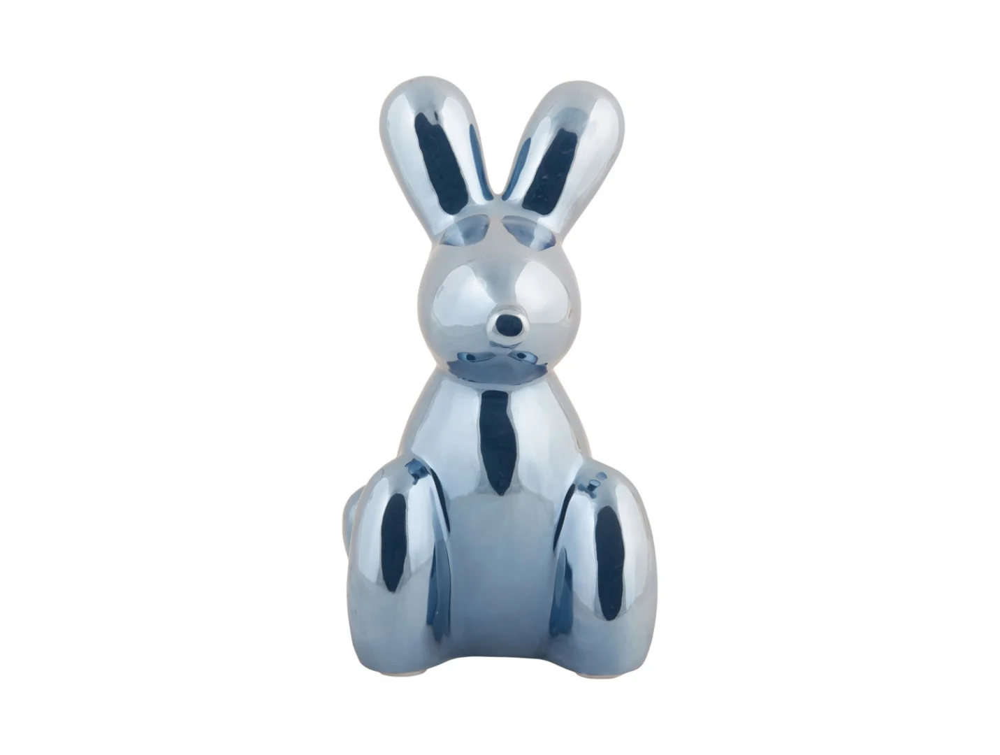 Beeld Tunsek Keramiek Donkerblauw H20 cm - Afbeelding 2