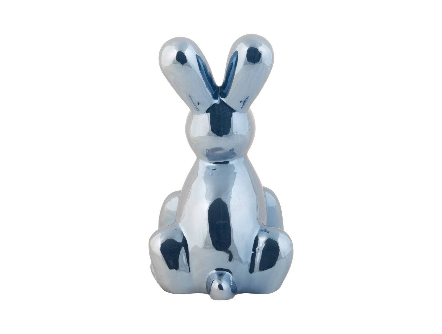 Beeld Tunsek Keramiek Donkerblauw H20 cm - Afbeelding 4
