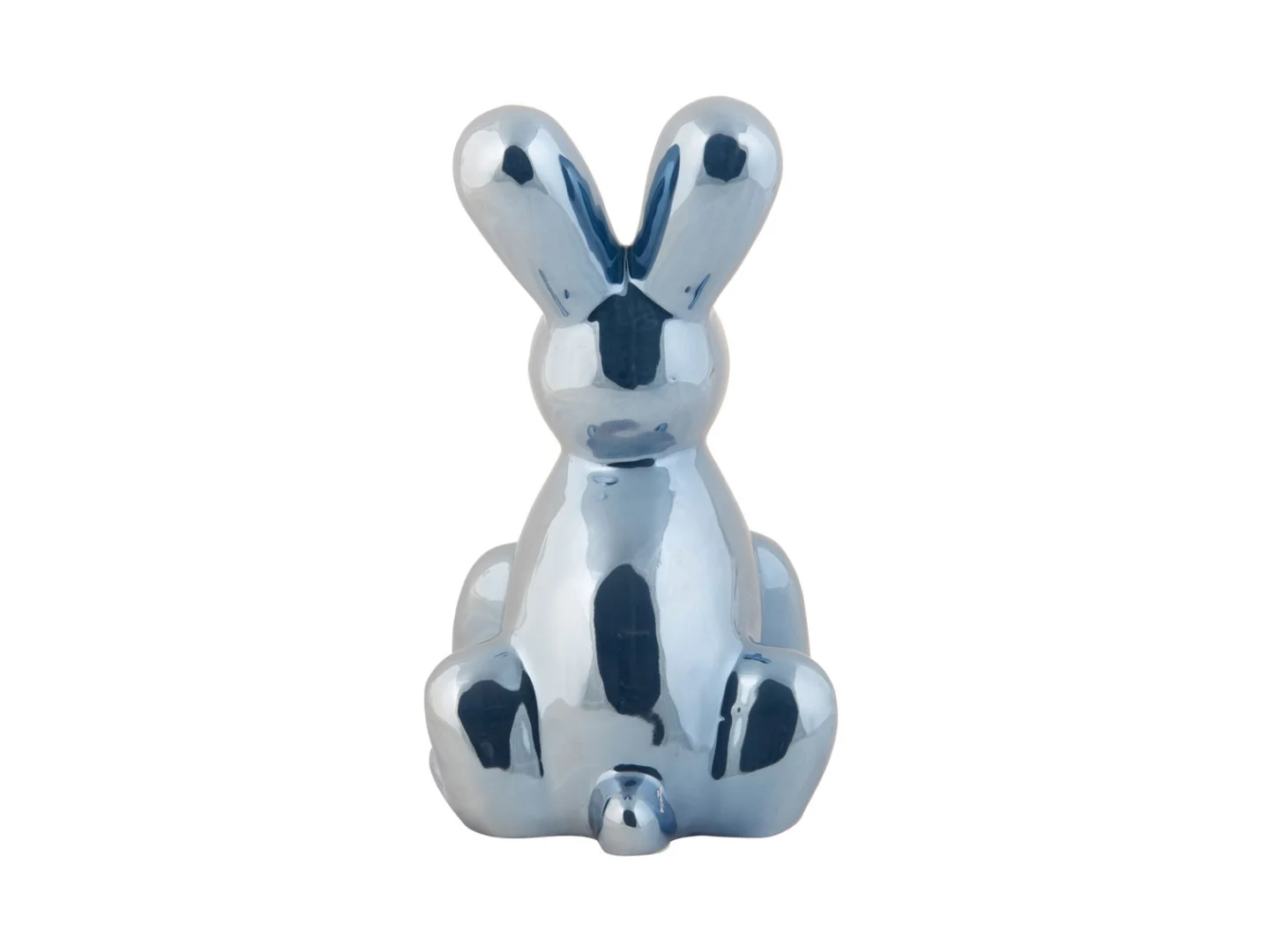 Beeld Tunsek Keramiek Donkerblauw H20 cm - Afbeelding 4