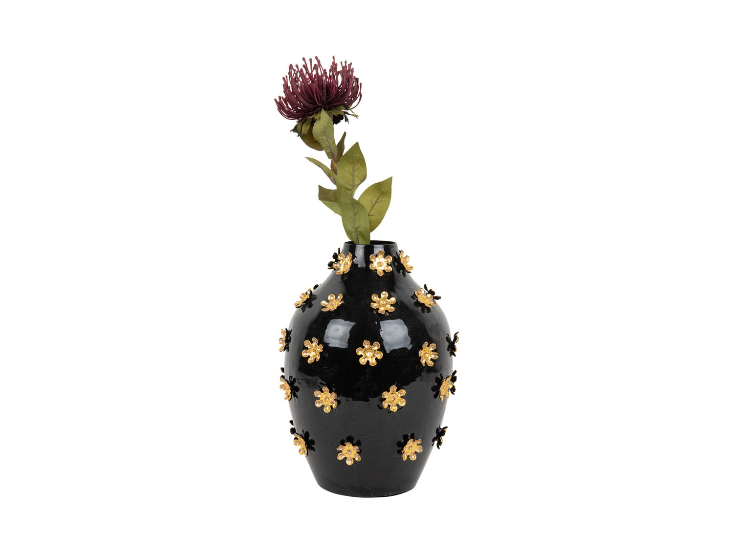 Vaas Besik Goud H30 cm - Afbeelding 2