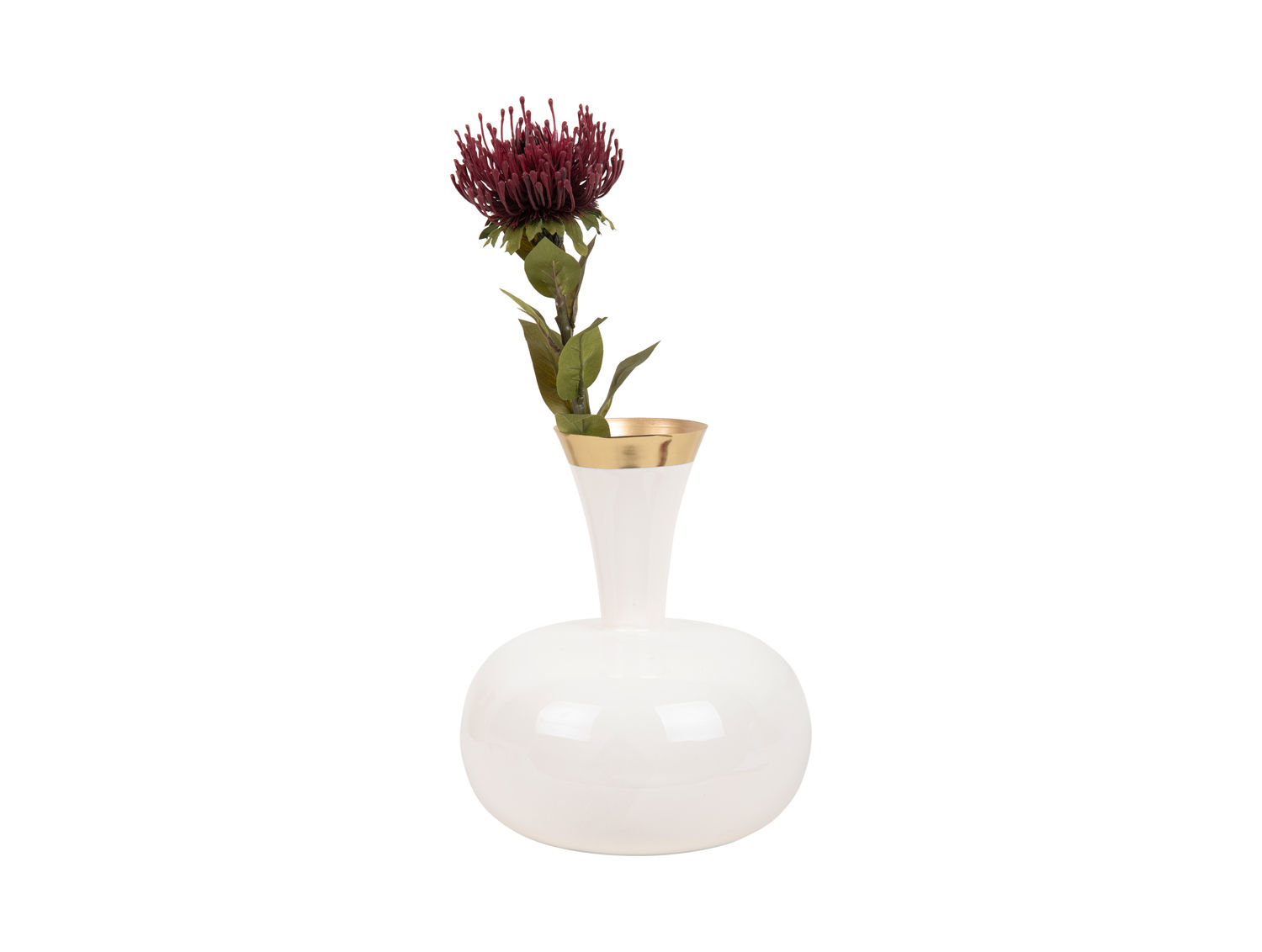 Vaas Joorra Wit H29 cm - Afbeelding 2
