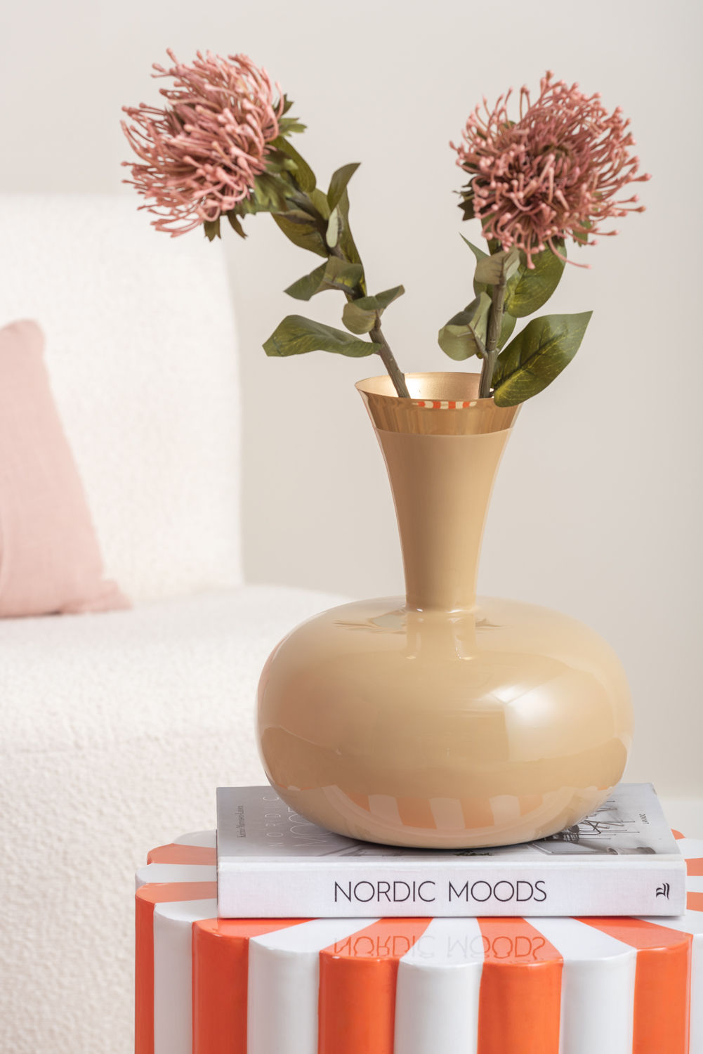 Vaas Joorra Wit H29 cm - Afbeelding 3