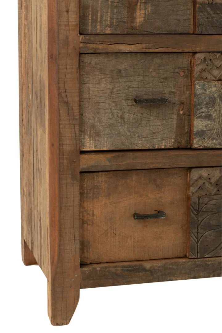 Kast Gaanira Bruin 100 cm - Afbeelding 4