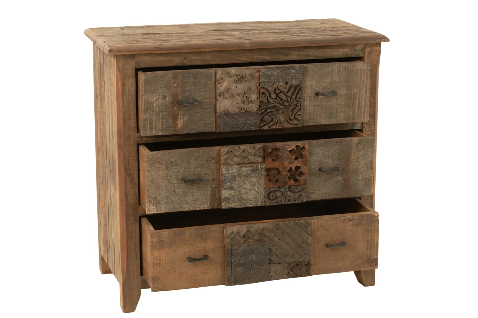 Kast Gaanira Bruin 100 cm - Afbeelding 5