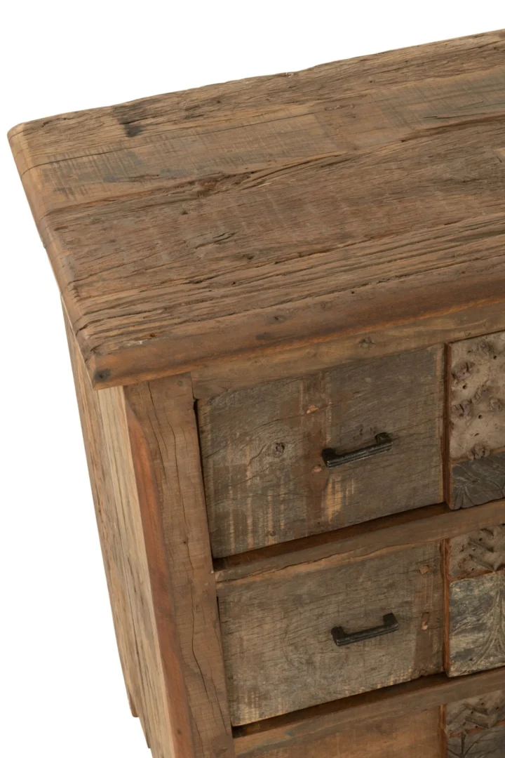 Kast Gaanira Bruin 100 cm - Afbeelding 8