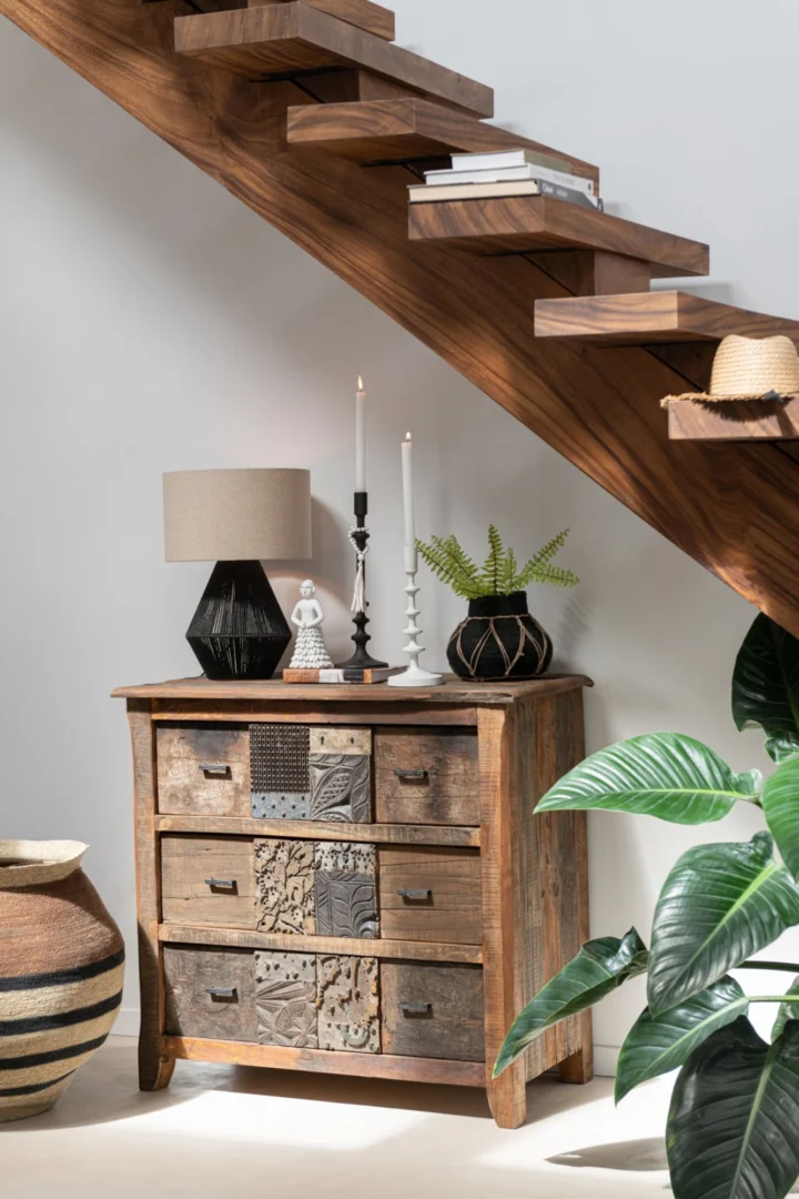 Kast Gaanira Bruin 100 cm - Afbeelding 9
