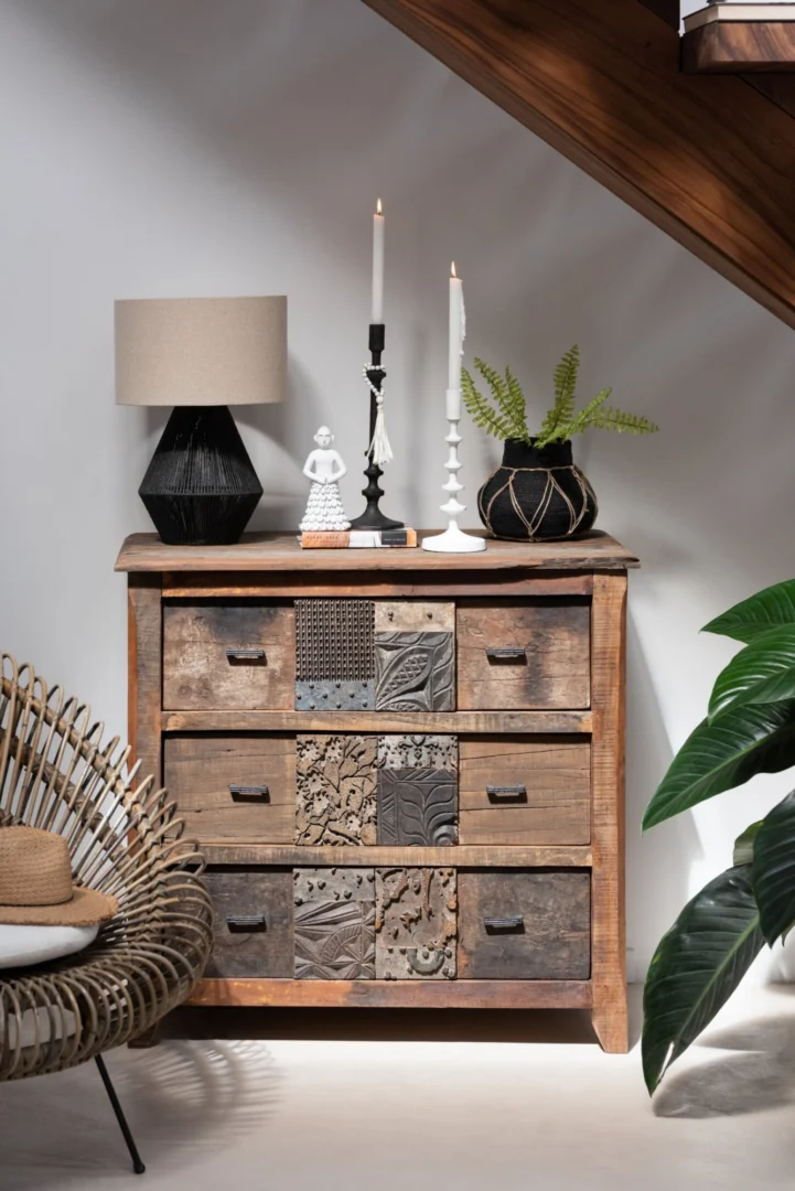 Kast Gaanira Bruin 100 cm - Afbeelding 10