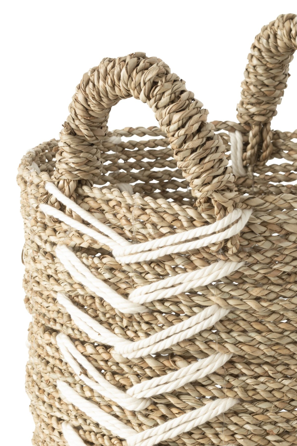 Mand Joostia Zeegras Naturel - Set van 2 - Afbeelding 3