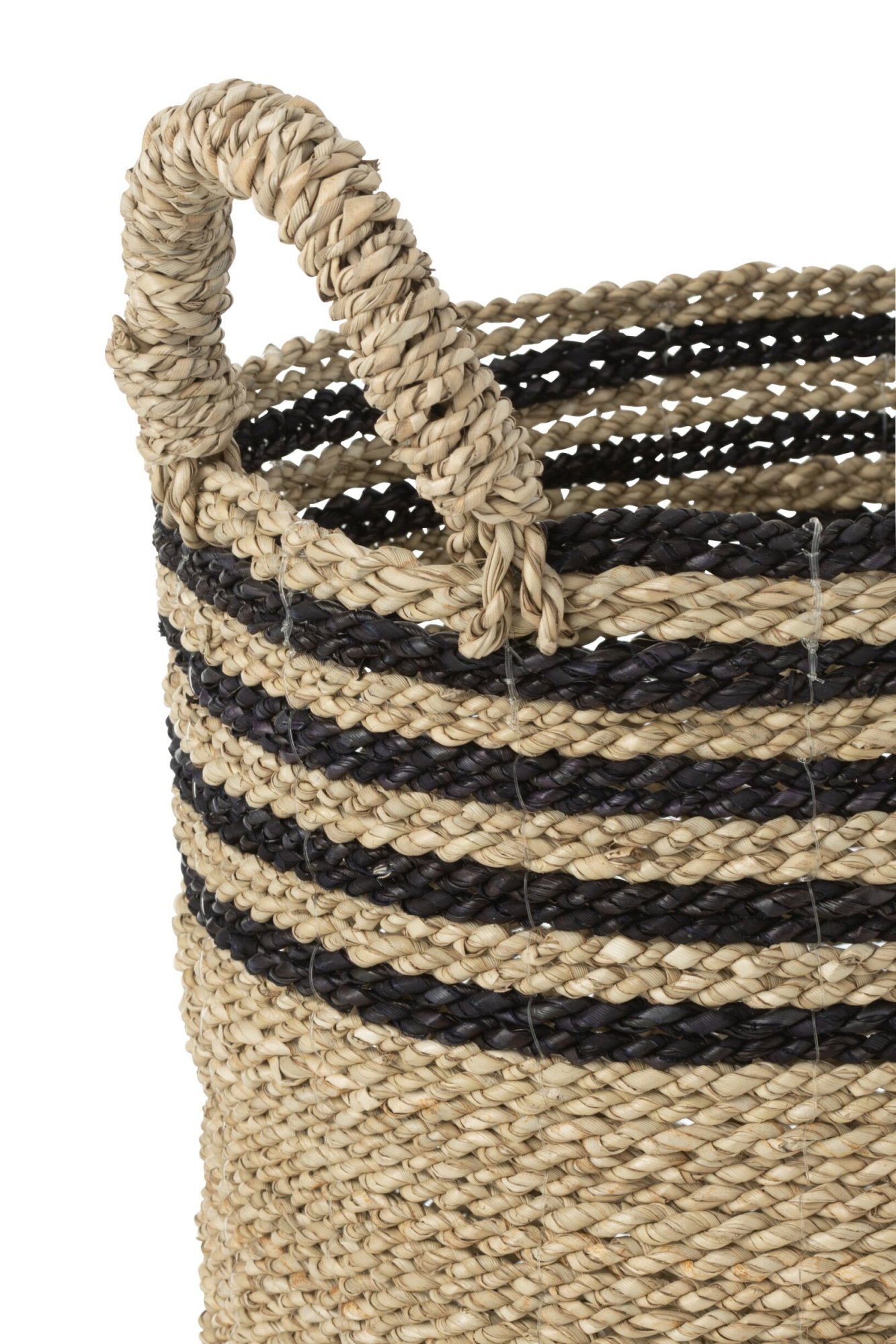 Mand Staurrand Zeegras Naturel - Set van 3 - Afbeelding 2