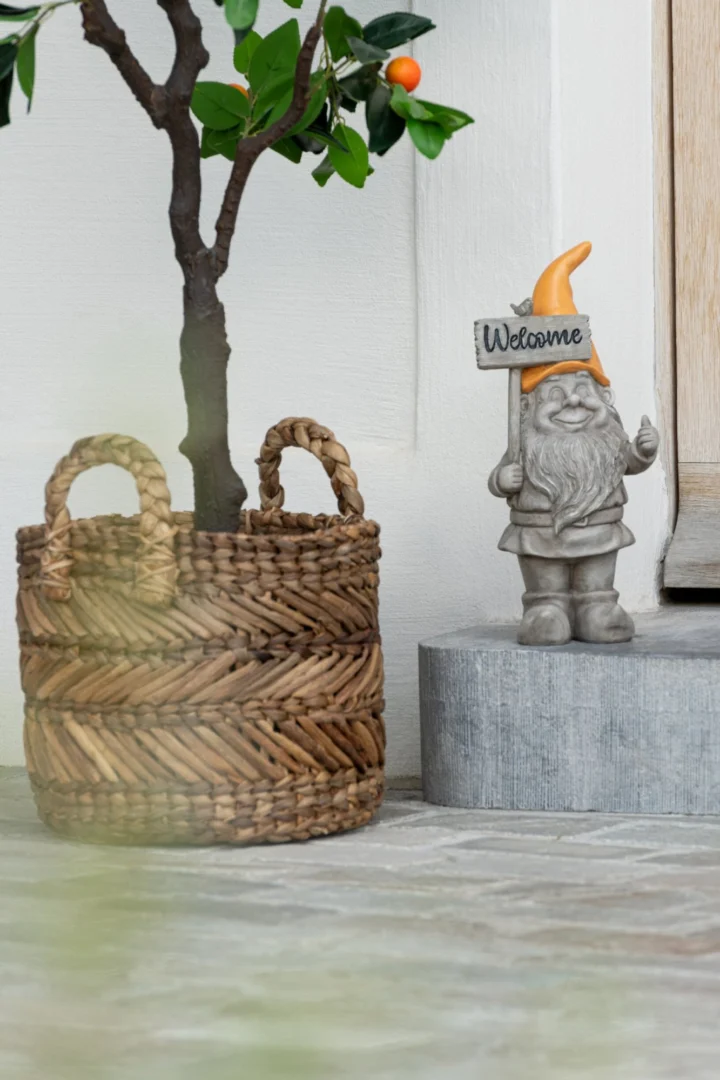 Mand Calto Waterhyacint Naturel - Set van 3 - Afbeelding 4