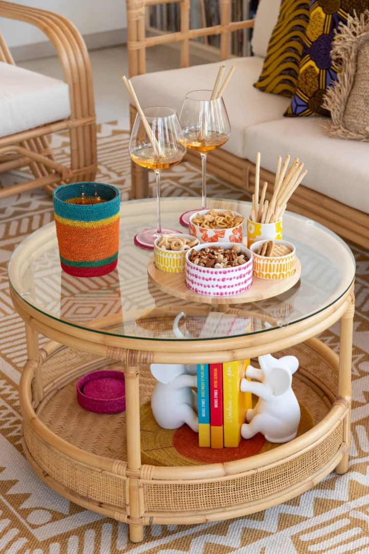 Salontafel Gummira Rotan 70 cm - Afbeelding 3