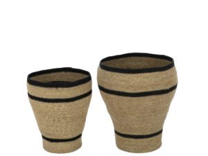 Mand Praultek Zeegras Naturel - Set van 2
