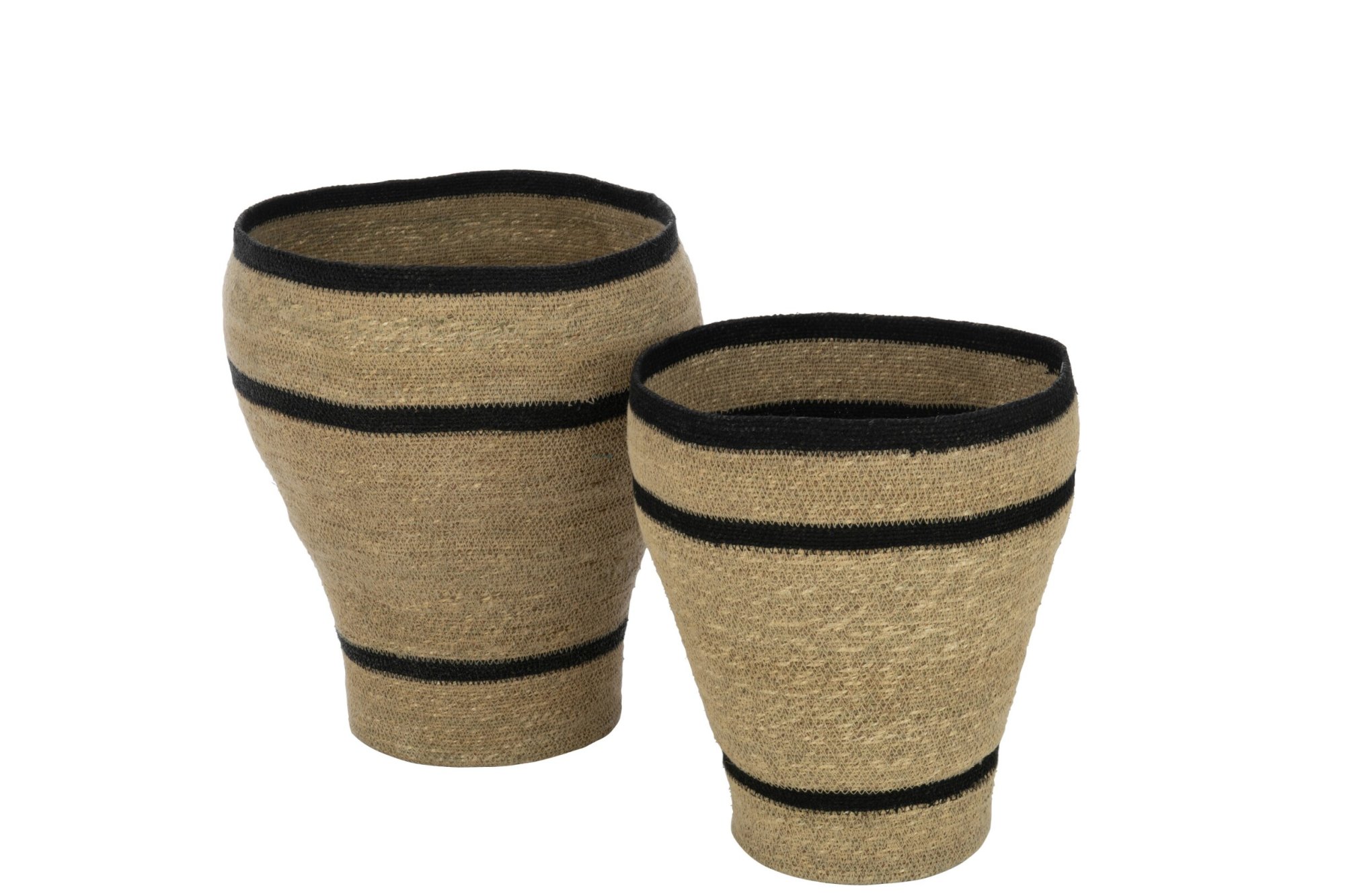 Mand Praultek Zeegras Naturel - Set van 2 - Afbeelding 3