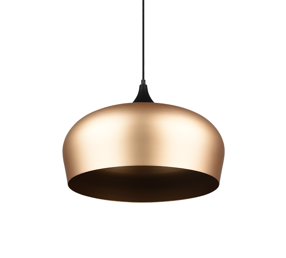 Hanglamp Brasine Mat Messing Ø45 cm - Set van 3 - Afbeelding 5