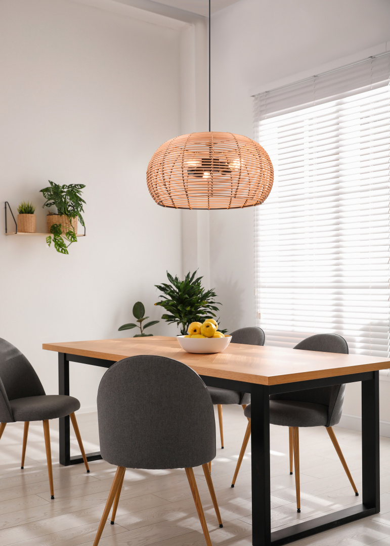Hanglamp Liekira Rotan Ø50 cm - Set van 3 - Afbeelding 6