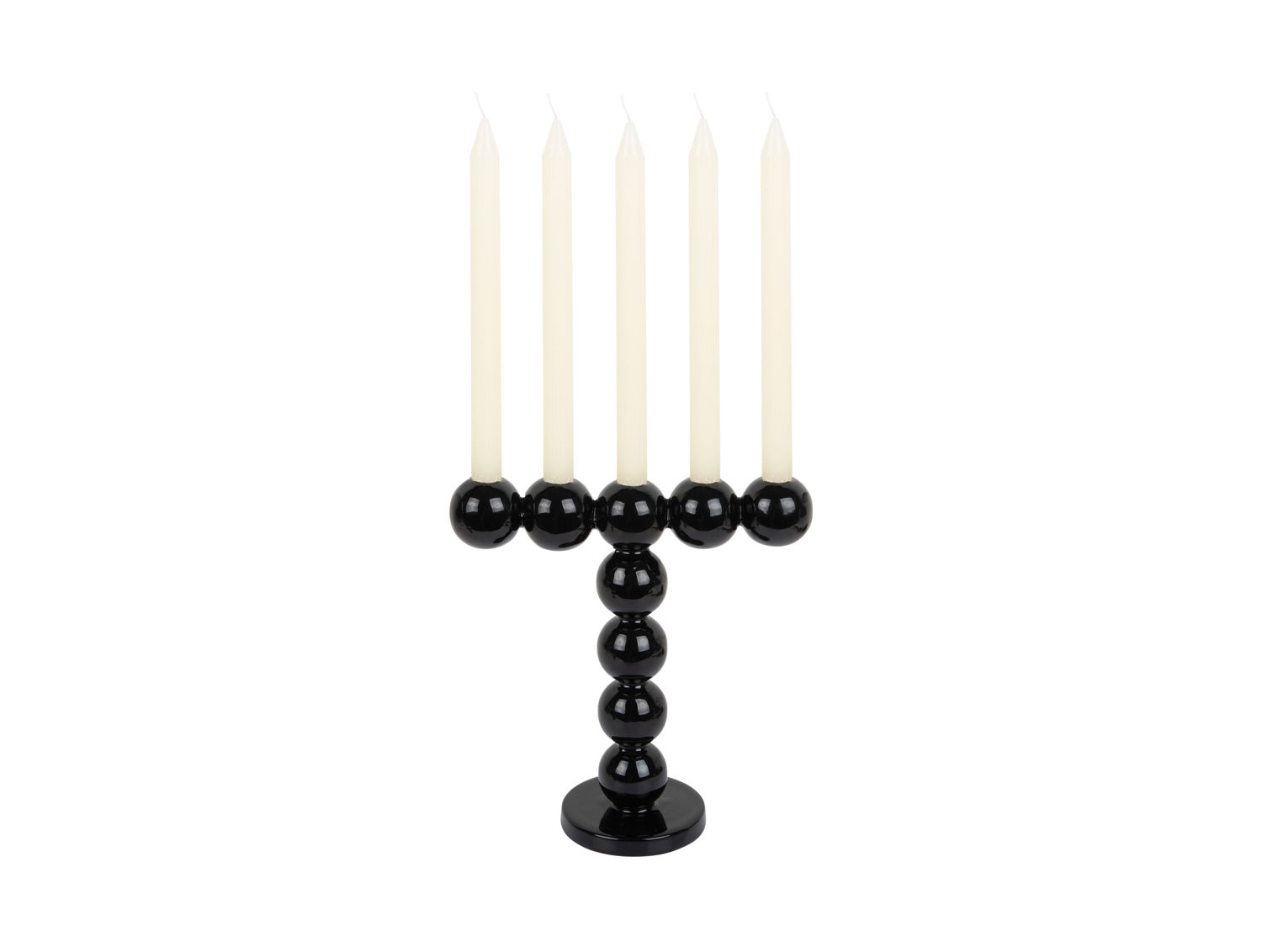 Kandelaar Fitor Zwart H27 cm - Afbeelding 2