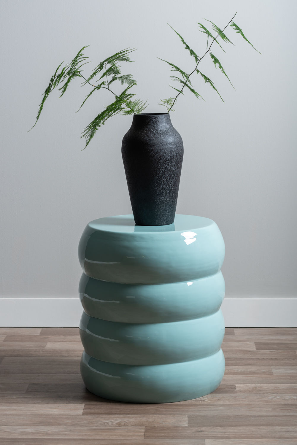 Vaas Jekas Metaal Zwart Ø18 cm - Afbeelding 4