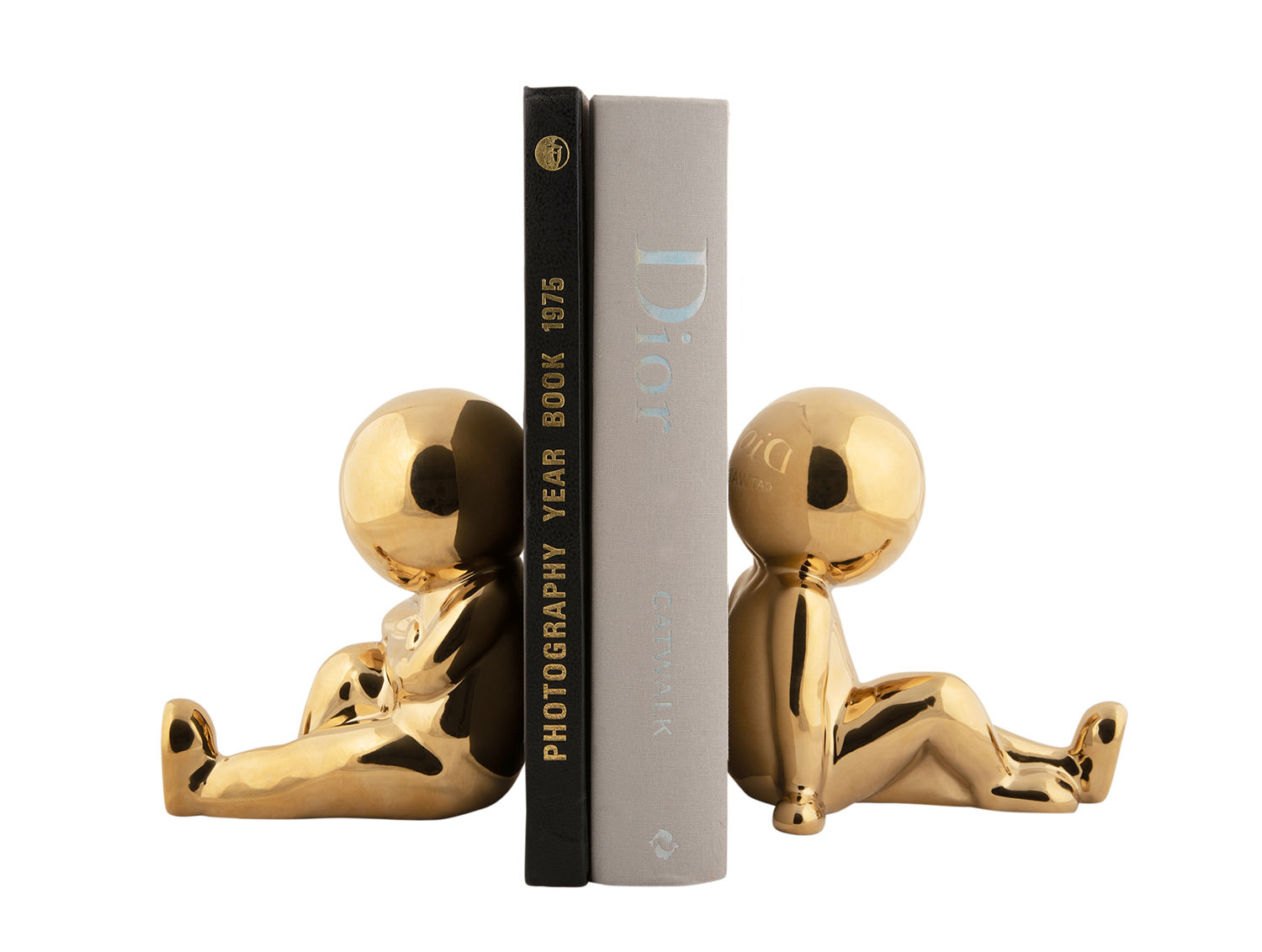 Boekensteun Hontura Keramiek Goud - Afbeelding 2