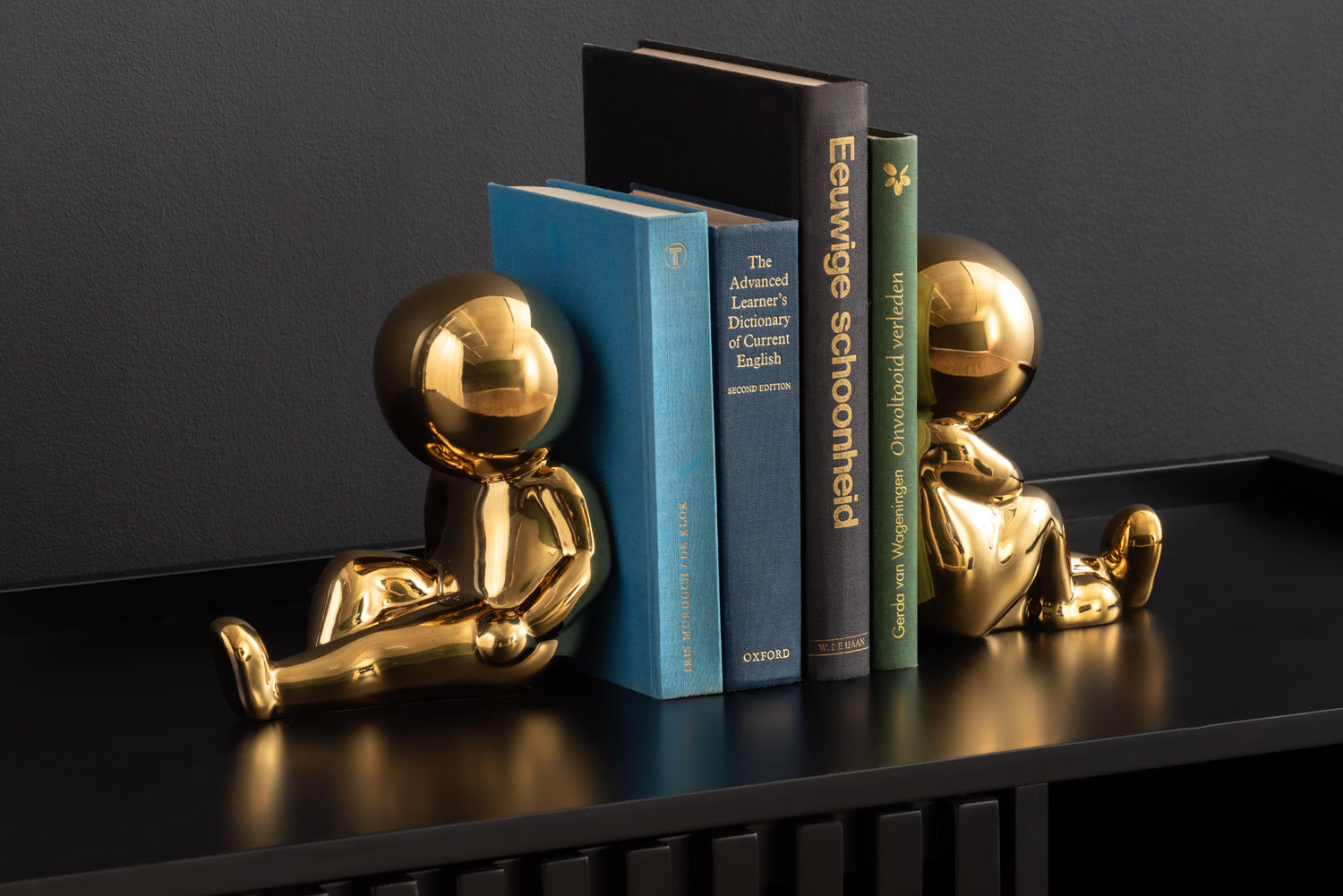 Boekensteun Hontura Keramiek Goud - Afbeelding 3