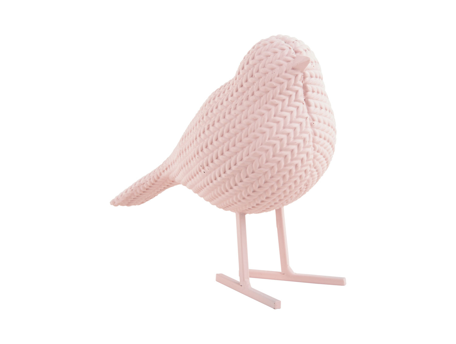 Beeld Meintu Polyresin Zacht Roze H13 cm - Afbeelding 2