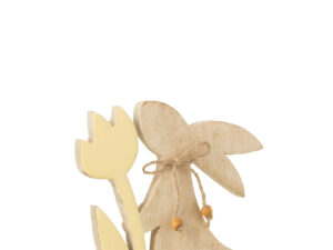 Decoratiefiguur Maummak Mangohout Geel