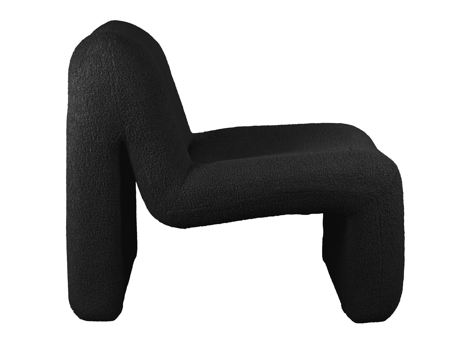 Stoel Breimaro Teddy Zwart - Afbeelding 3
