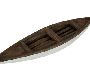 Decoratie Hirnos Hout Wit