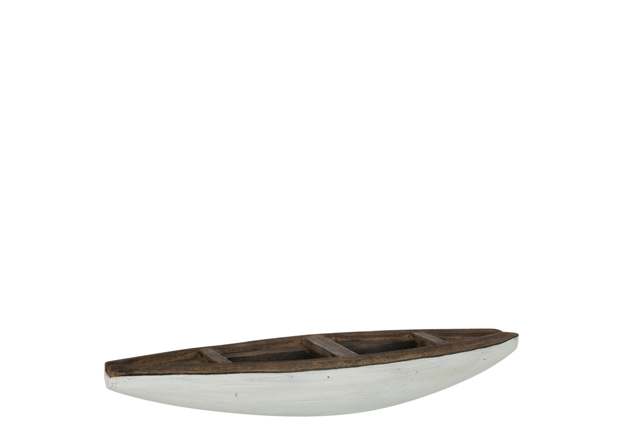 Decoratie Hirnos Hout Wit - Afbeelding 2