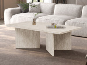Salontafel Saundena Beige 125 cm