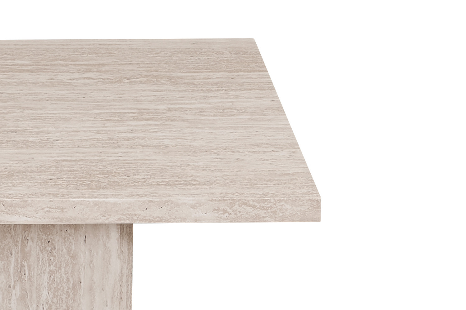 Salontafel Saundena Beige 125 cm - Afbeelding 6