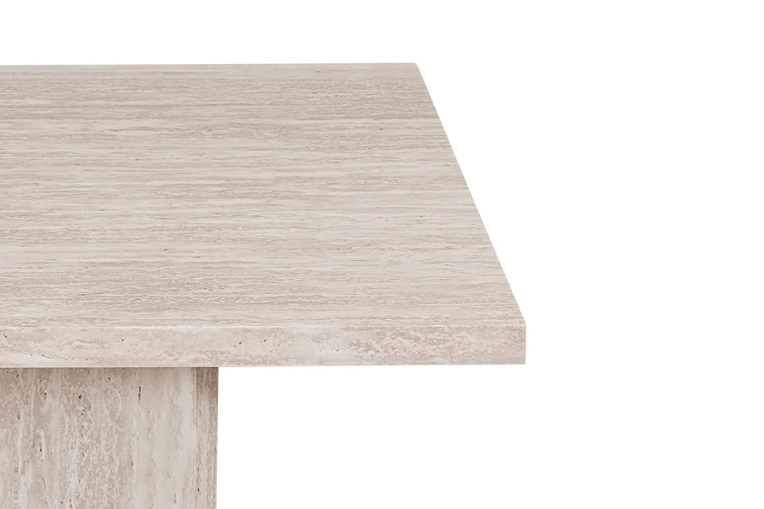 Salontafel Saundena Beige 125 cm - Afbeelding 6