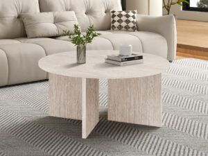 Salontafel Stoontund Travertin 90 cm