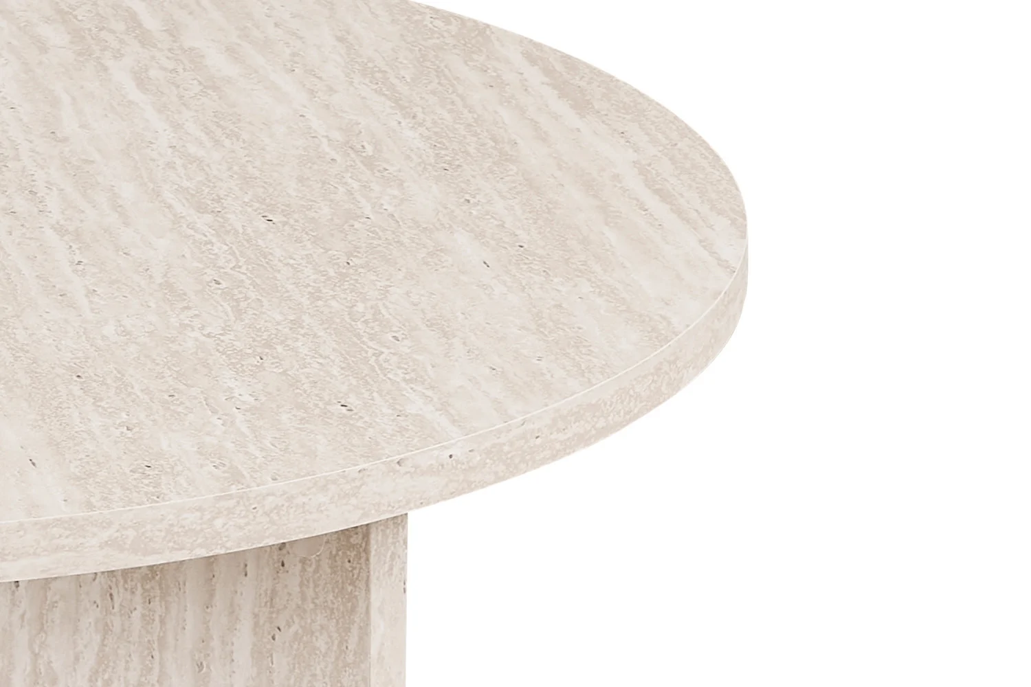 Salontafel Stoontund Travertin 90 cm - Afbeelding 6