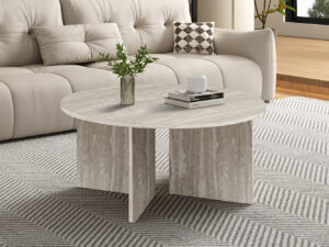 Salontafel Baarn Travertin 90 cm