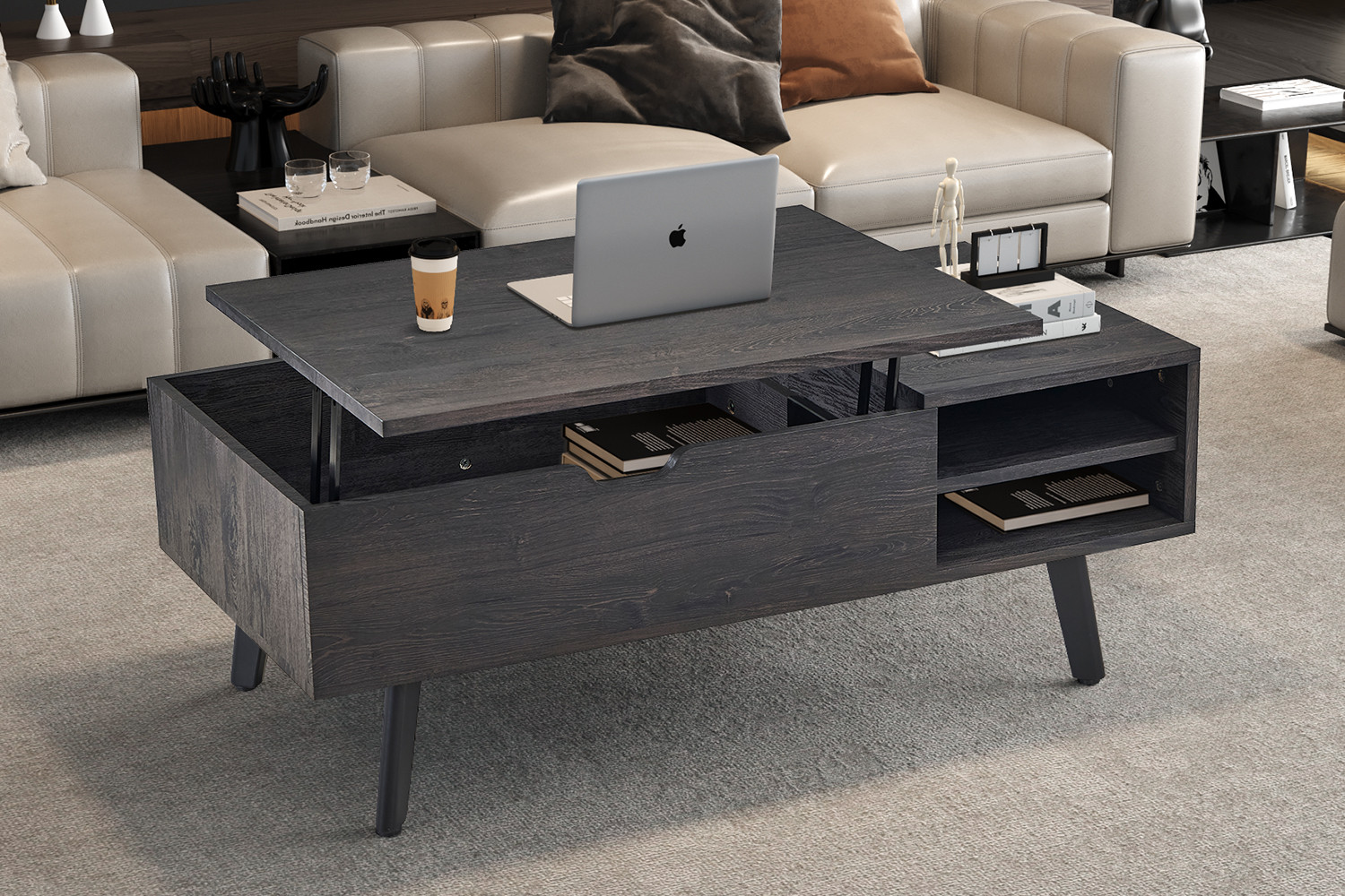 Salontafel Deino 120 cm - Afbeelding 2