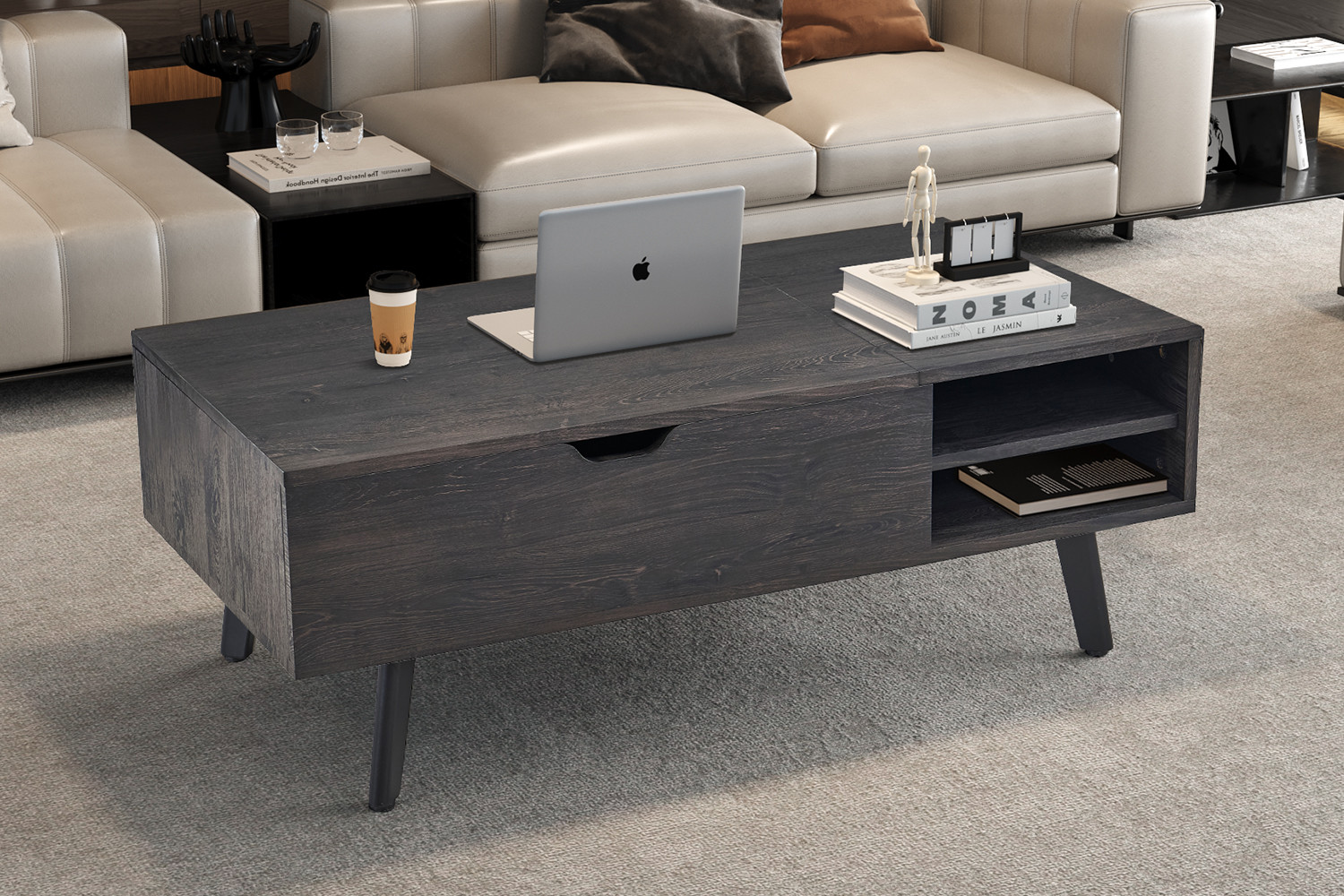 Salontafel Deino 120 cm - Afbeelding 3