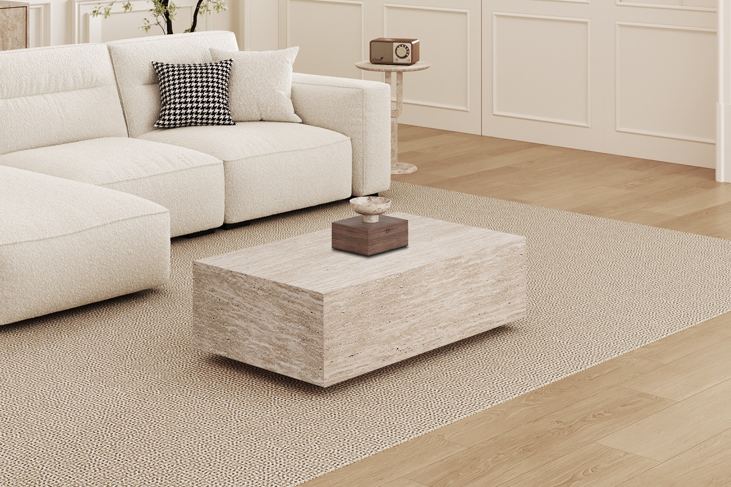 Salontafel Slaumi Beige