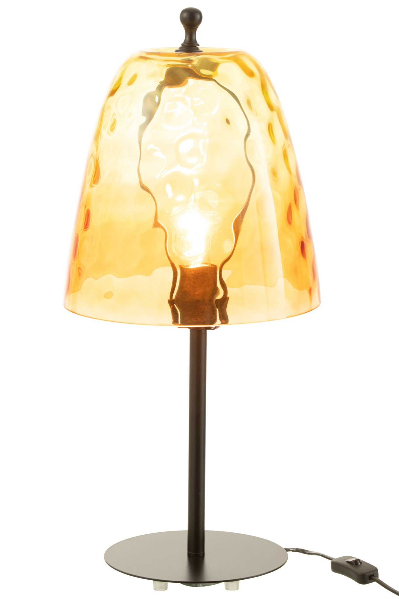 Tafellamp Neerura Glas H28 cm