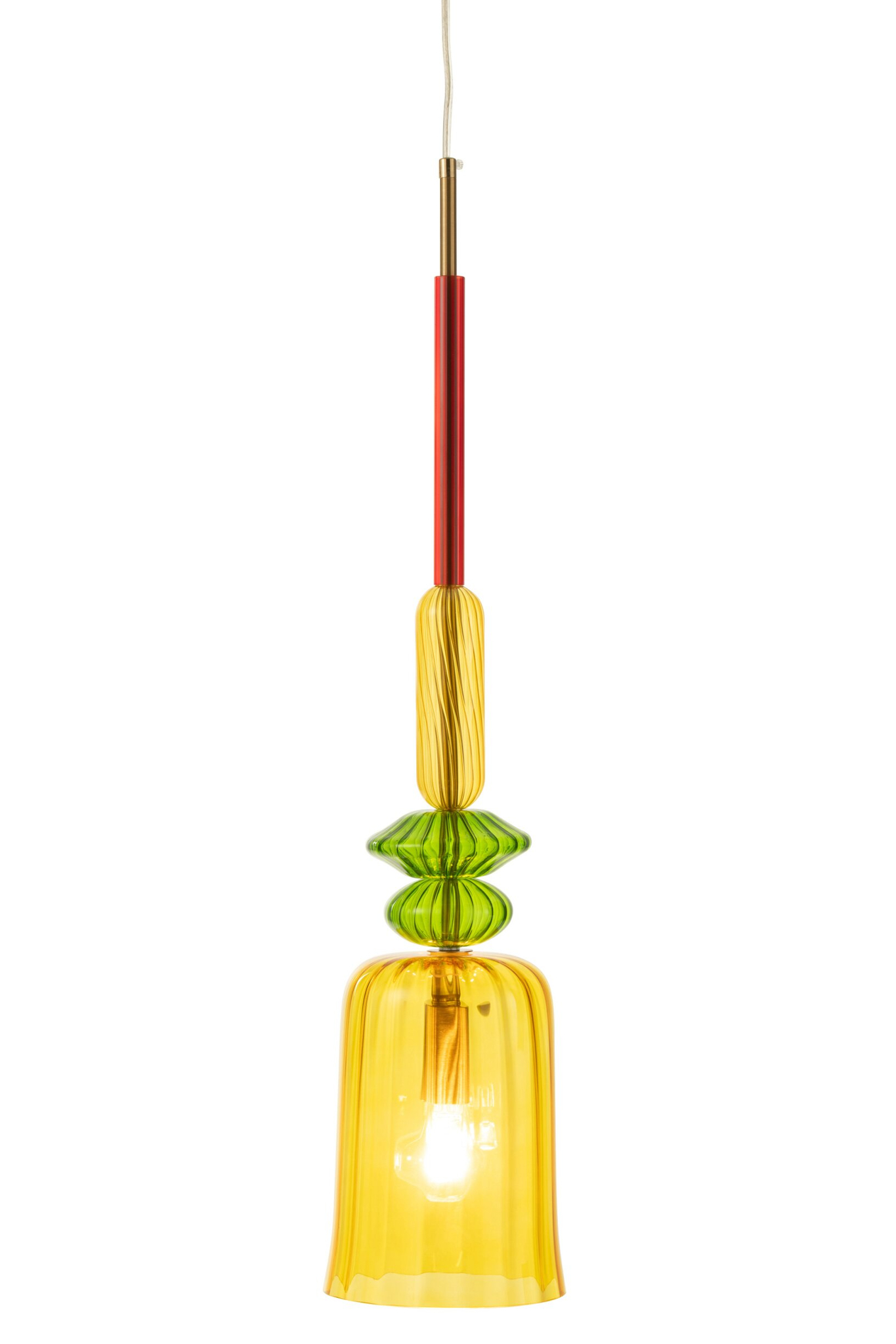 Plafondlamp Klumona Glas
