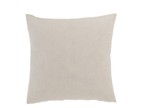 Kussen Mammel blauw 50x50 cm van 100% katoen, rustig en natuurlijk design voor bank of fauteuil