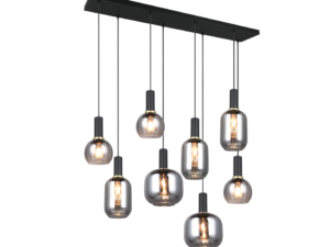 Hanglamp Jausken Mat Zwart - Set van 3