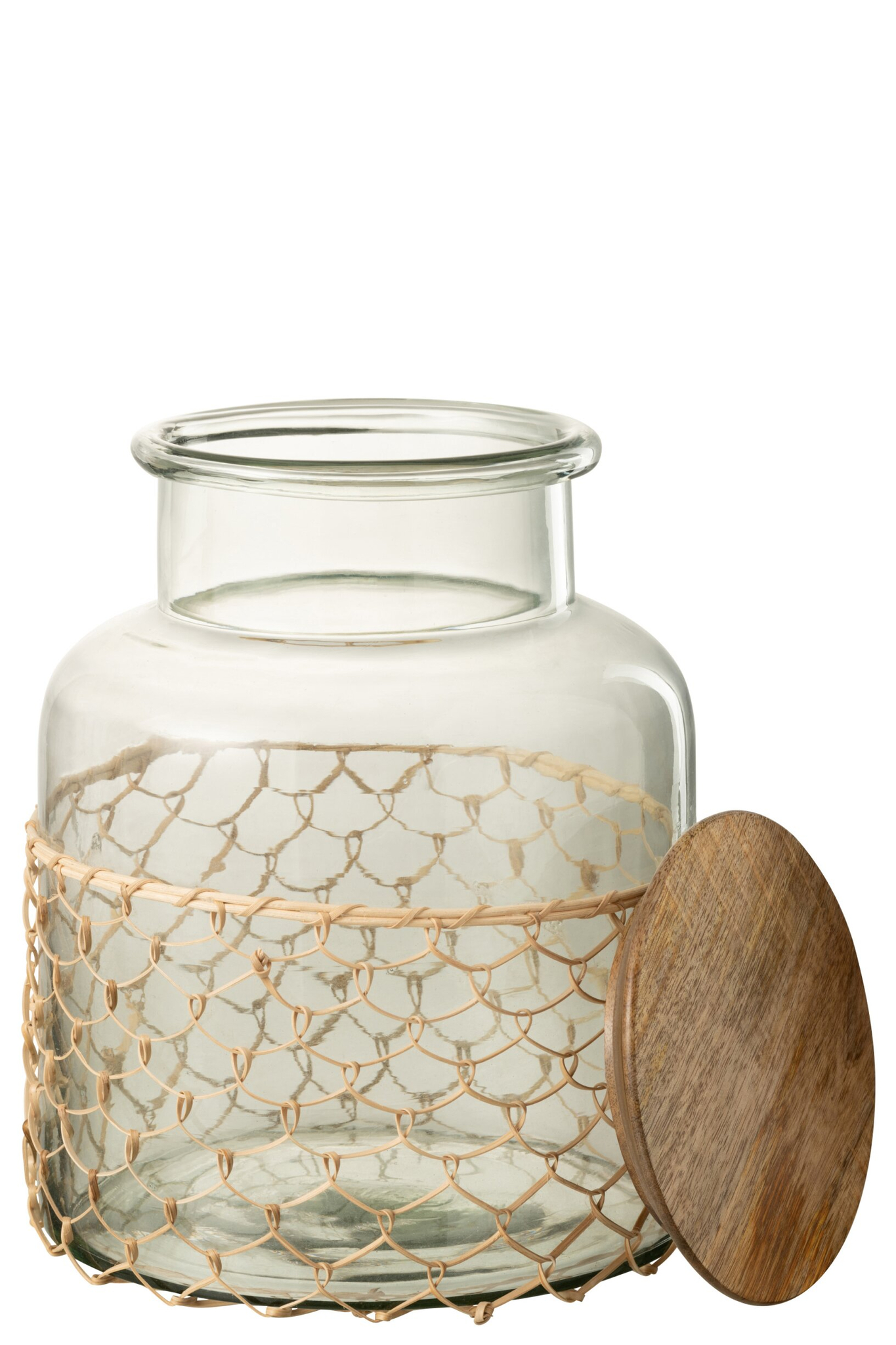 Pot Musea Glas Transparant H28 cm