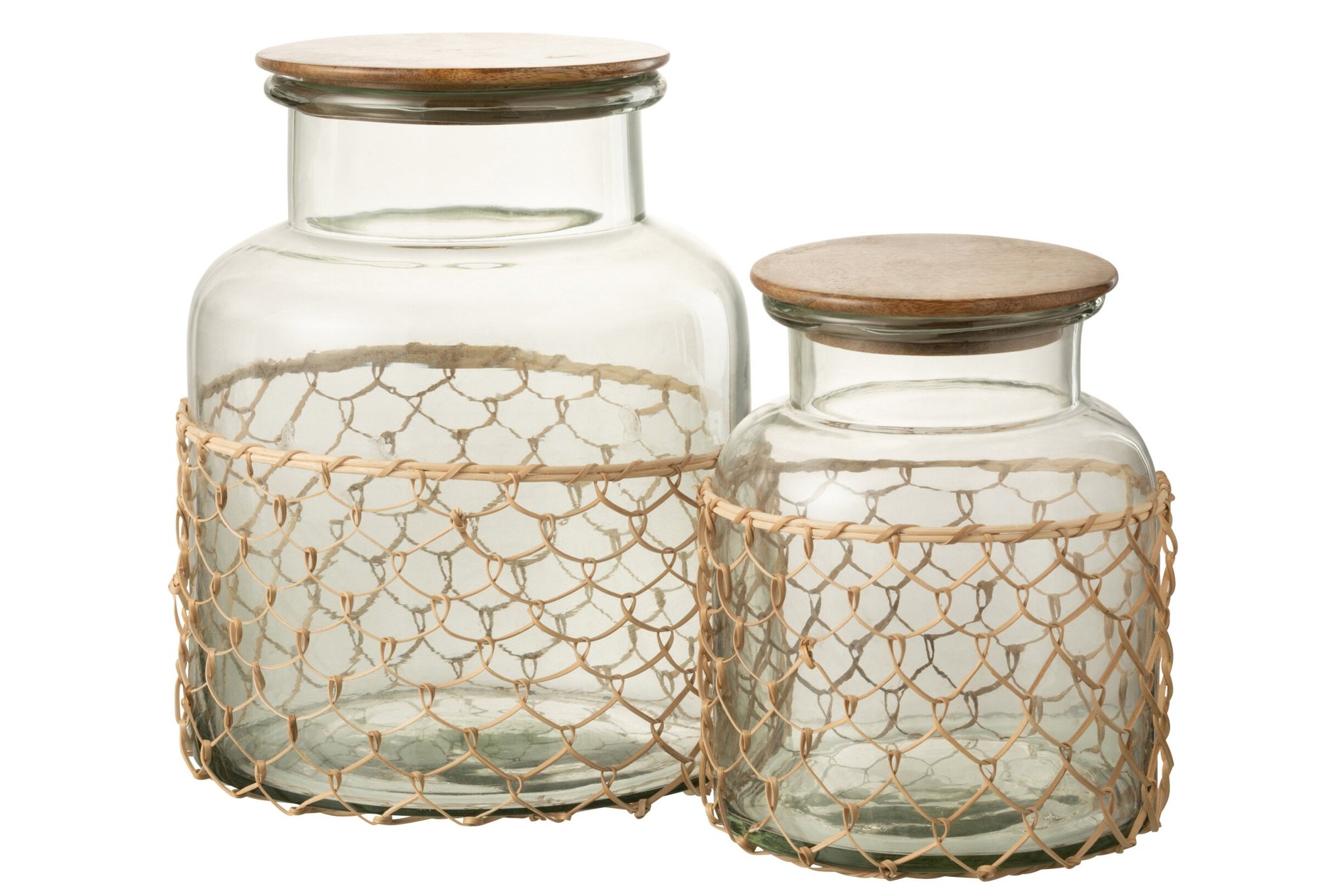 Pot Musea Glas Transparant H28 cm - Afbeelding 2