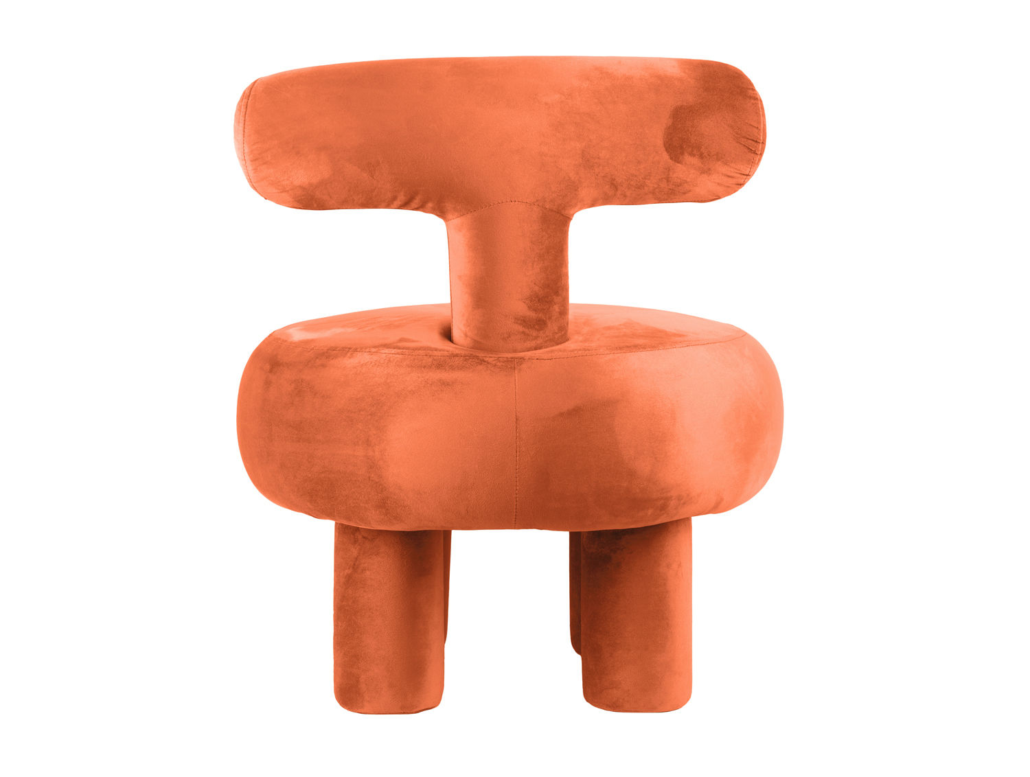 Stoel Ceedund Velvet Oranje - Afbeelding 5