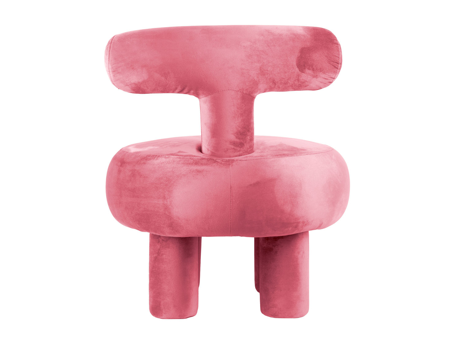 Stoel Praallund Velvet Roze - Afbeelding 5