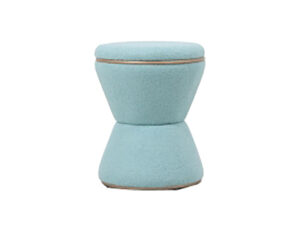 Poef Teras Teddy Zacht Blauw